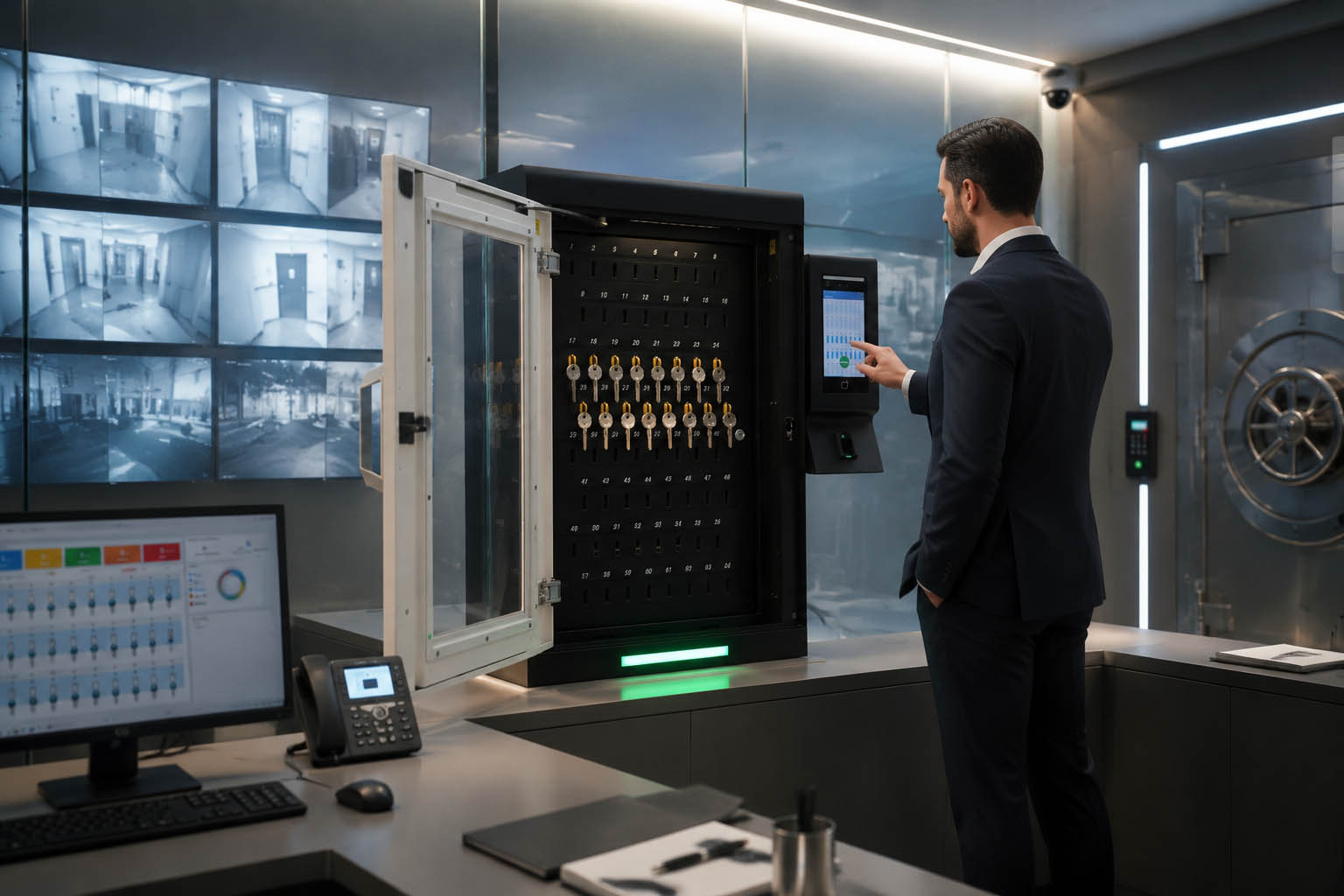 Bank - Key Cabinet