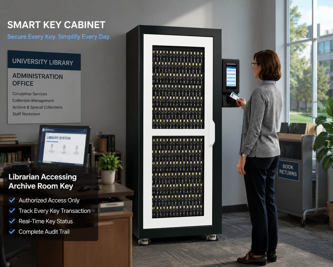 Education Smart Key Cabinet